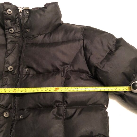 Eddie Bauer Womens Jacket XS Black Goose Down Puffer Winter Coat - Picture 4 of 8
